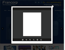 Tablet Screenshot of francorp-pakistan.com